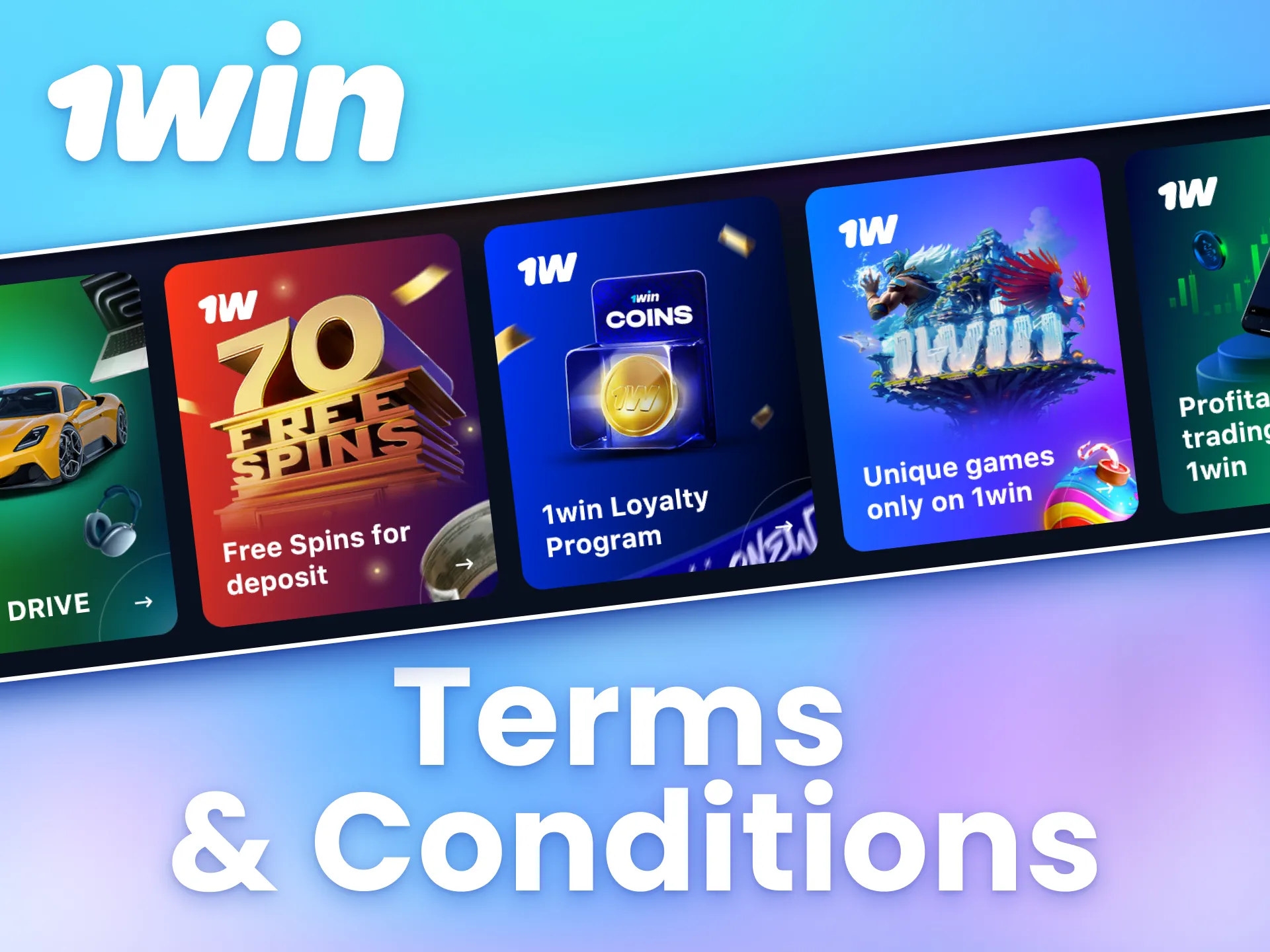 Follow rules and conditions to receive rewards from 1win bonus offers.