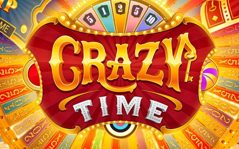 Have fun with the Crazy Time live show casino game at 1win.