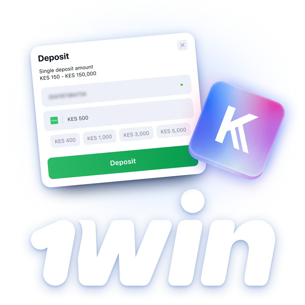 Discover the deposit options available at 1win in Kenya.