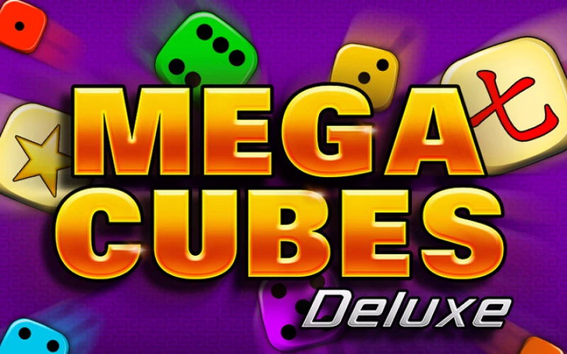 Experience the thrill of unpredictability in the Mega Cubes Deluxe game on 1win.