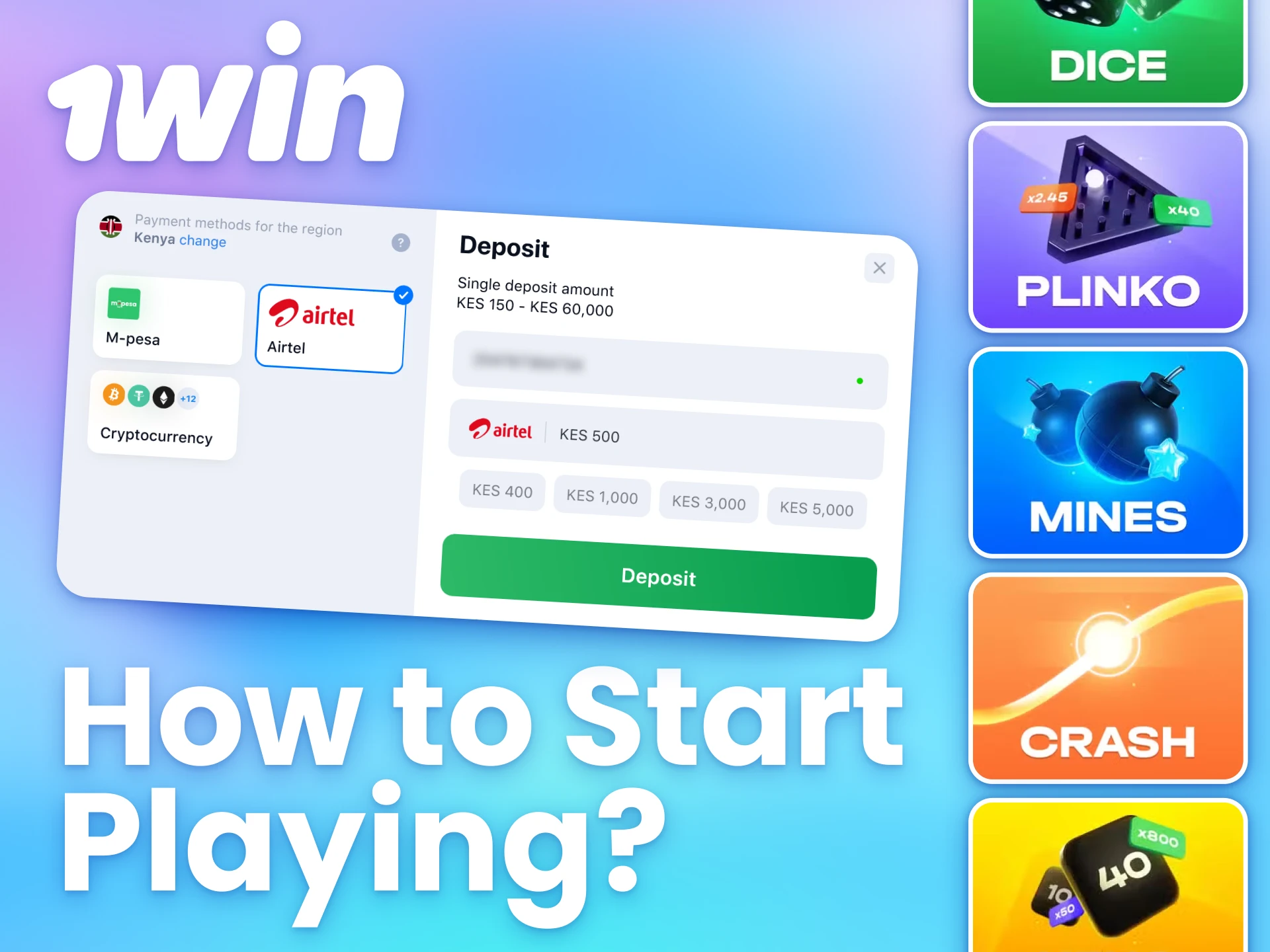 Create an account at 1win and dive into quick gaming fun.