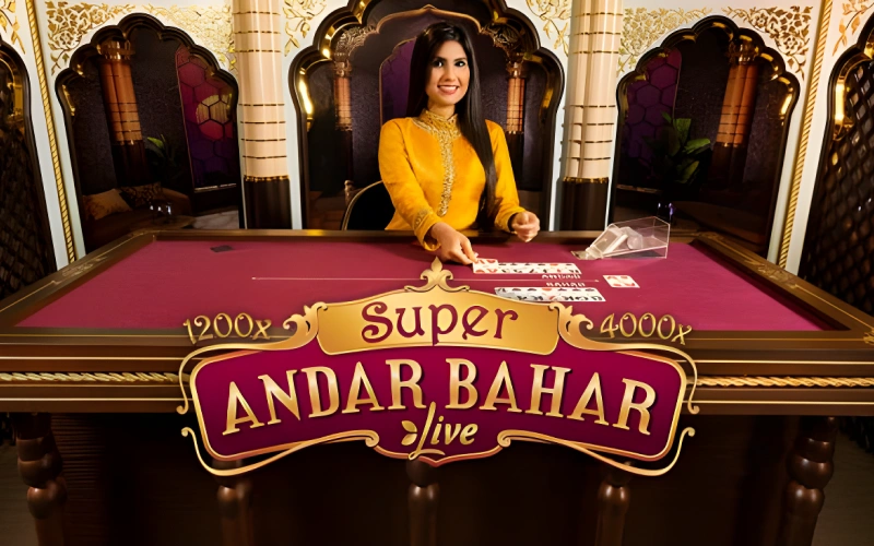 Join the game of traditional Super Andar Bahar at 1win.