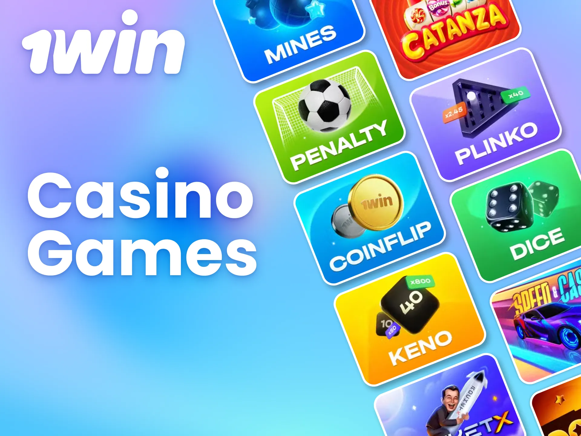 Enjoy casino gaming with an extensive selection of 1win online games.