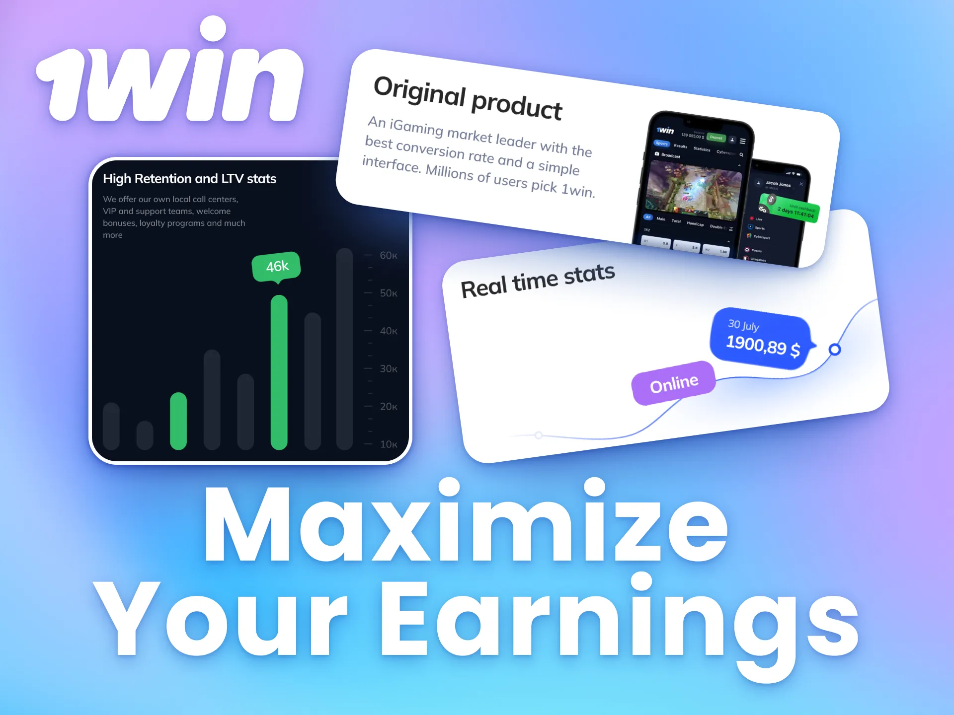 Grow your income with the 1win Affiliate Program.
