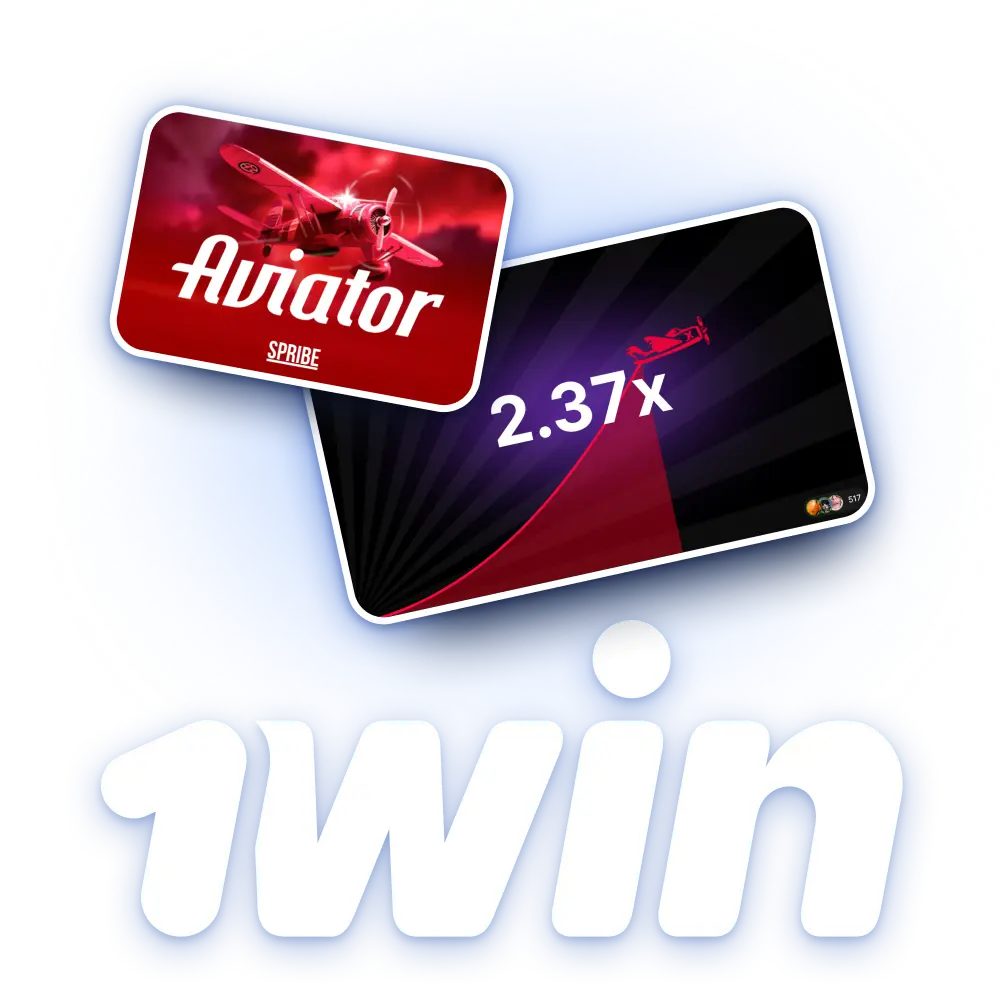 Try your luck with the Aviator crash game on 1win.
