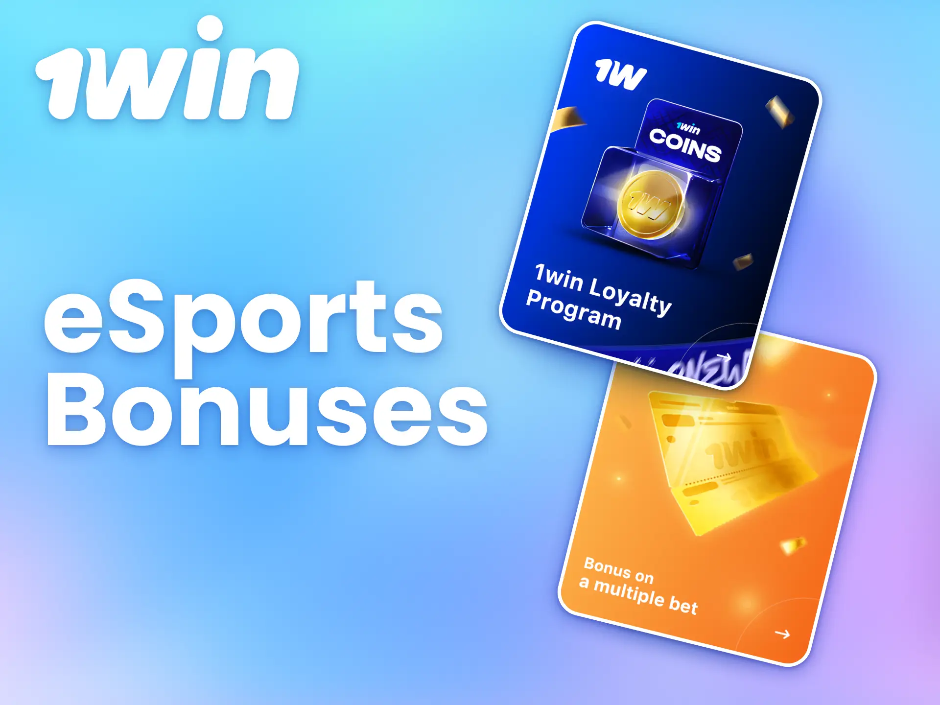 Don't forget to take advantage of bonuses when betting on esports at 1win.