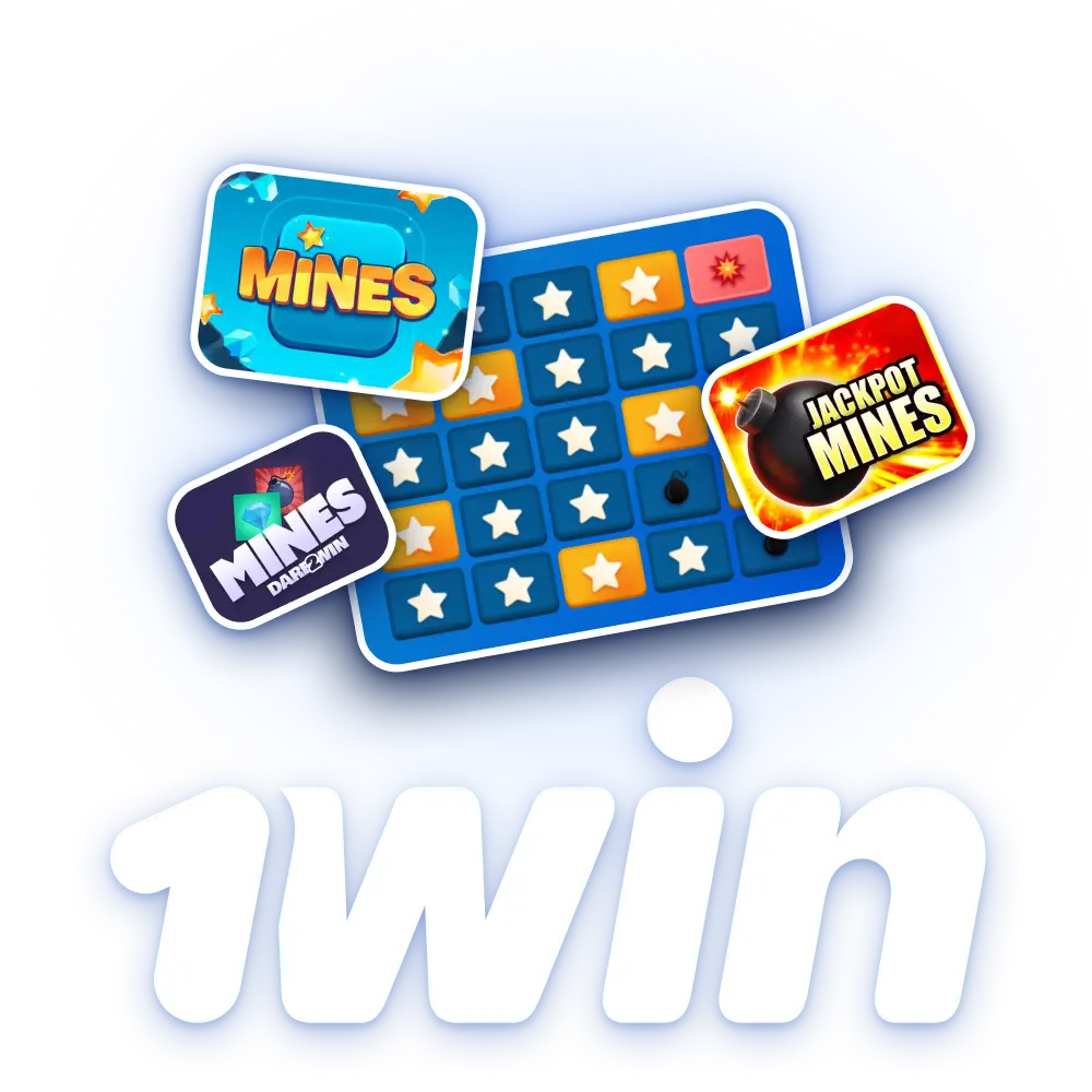Explore the diverse selection of Mines games available at 1win.