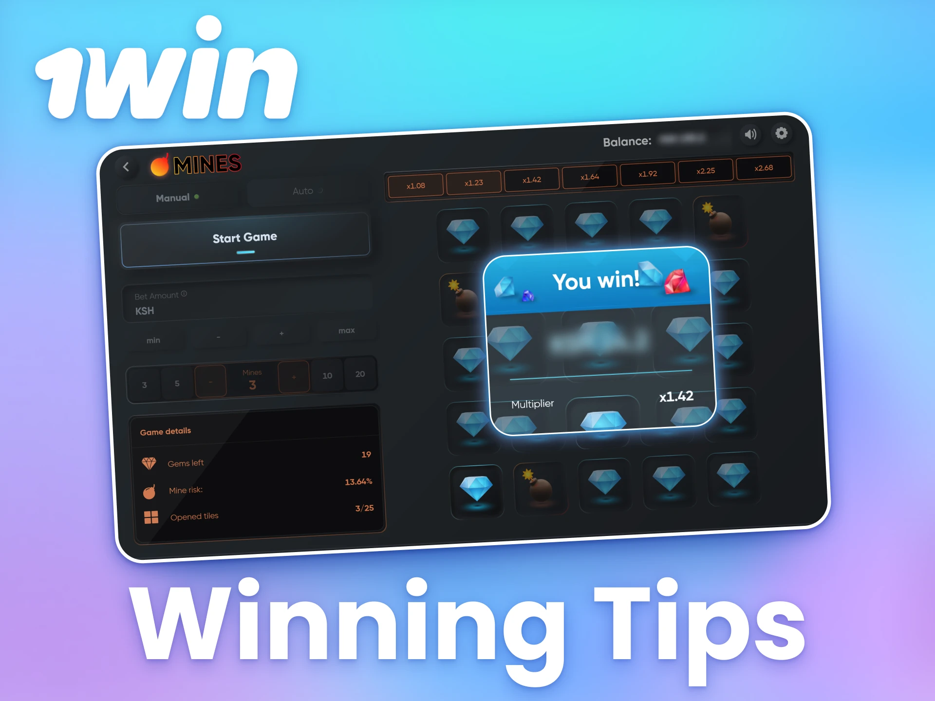 Boost your chances of winning with top tactics at 1win Mines.