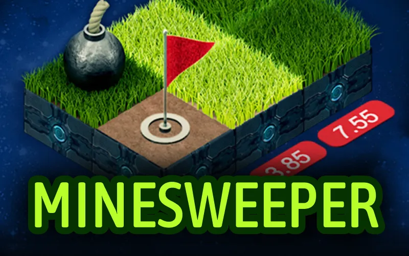 Put your puzzle-solving skills to the test with Minesweeper at 1win.
