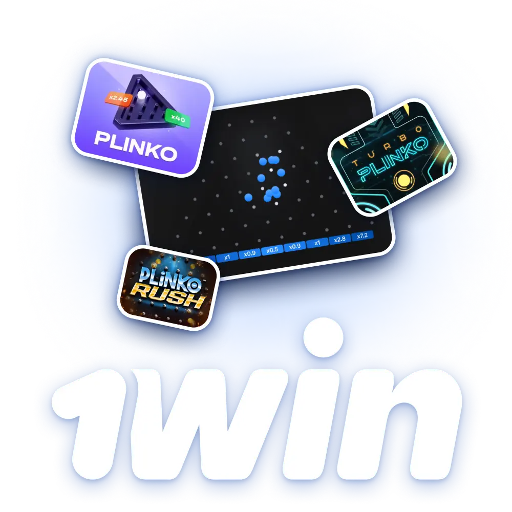 Enjoy trying different Plinko games on the 1win platform.