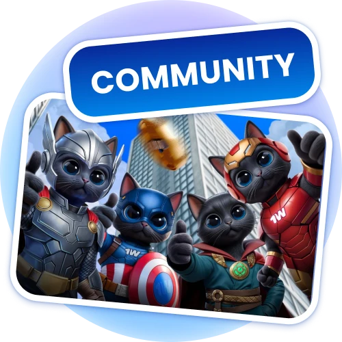 Become a member of the growing 1win token community.