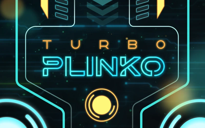 Dive into the futuristic Turbo Plinko game at 1win.