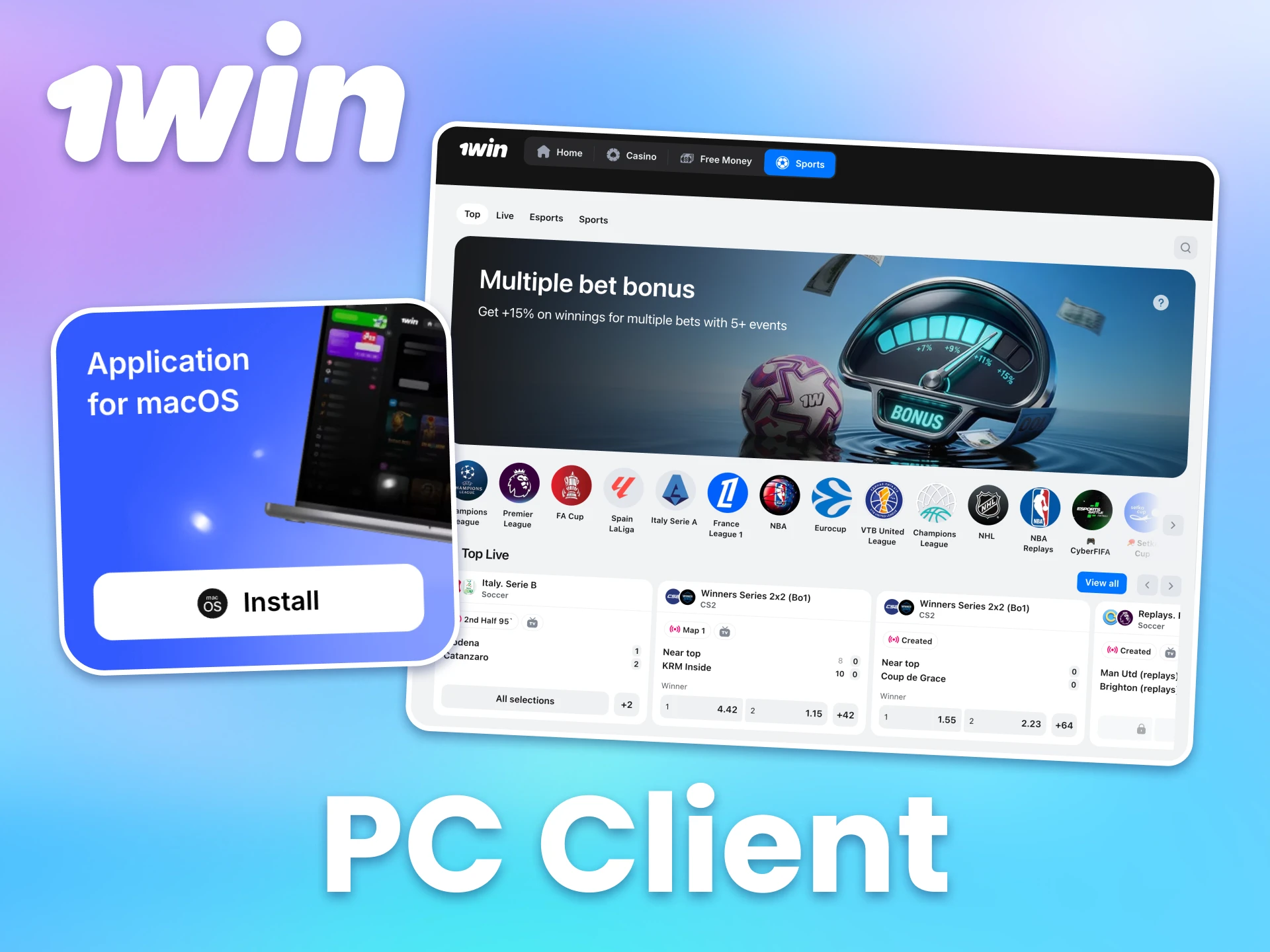 Add 1win desktop shortcut for quick access to the site.