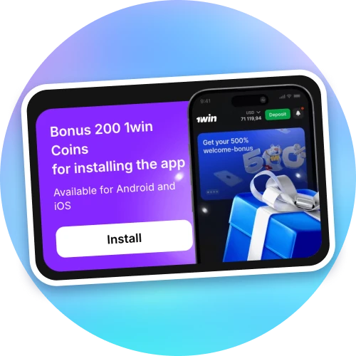 Download 1win app for free and enjoy casino playing.