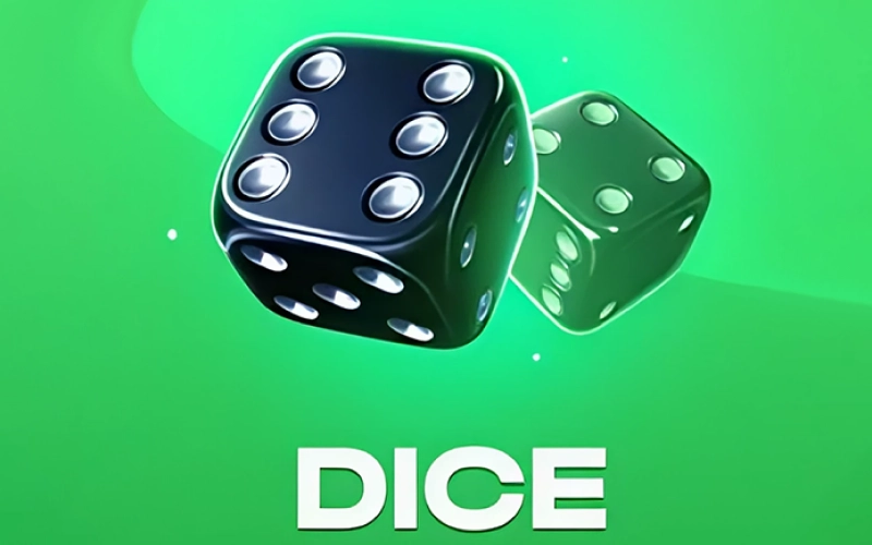 Roll the Dice table game on 1win with medium to high volatility and a maximum multiplier of x94.