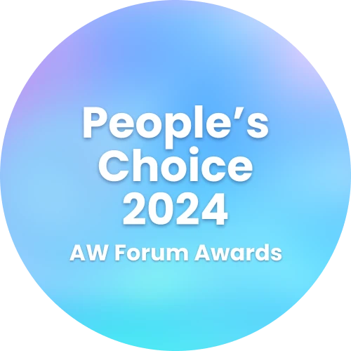 People’s Choice 2024 AW Forum Award went to 1win.