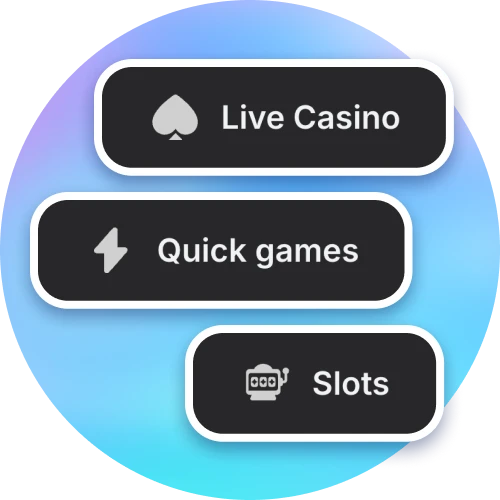 1win provides you with a various types of casino games.