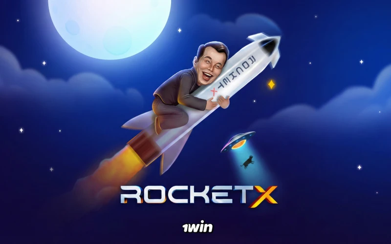 Try your luck in Rocket X game from 1win provider.