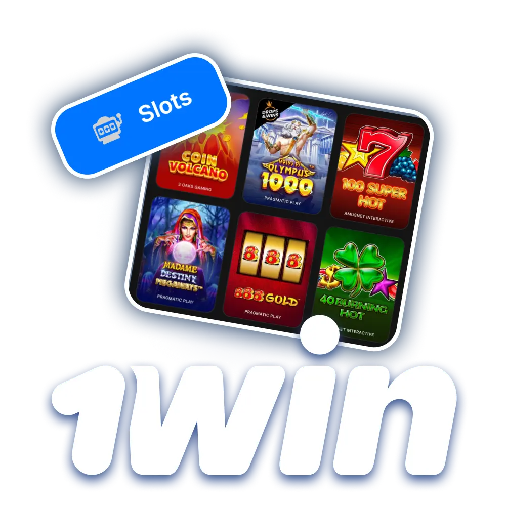 Play a huge collection of over one thousand licensed slots on 1win, including popular games like Sweet Bonanza and Gates of Olympus.