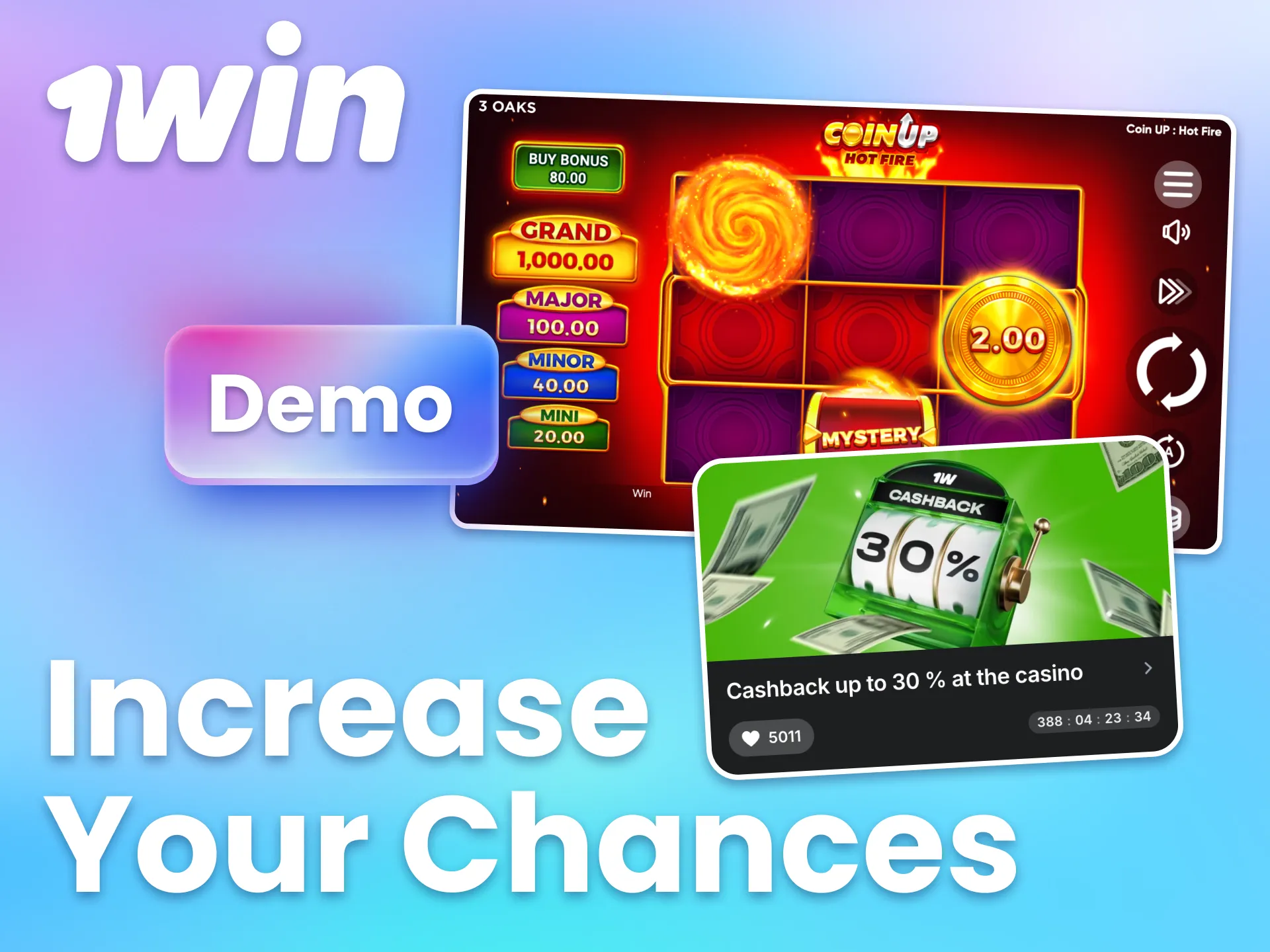 Follow some strategies to increase your chances at 1win slots.