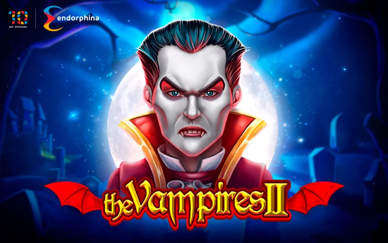Enjoy a spooky world in The Vampires 2 game at 1win.