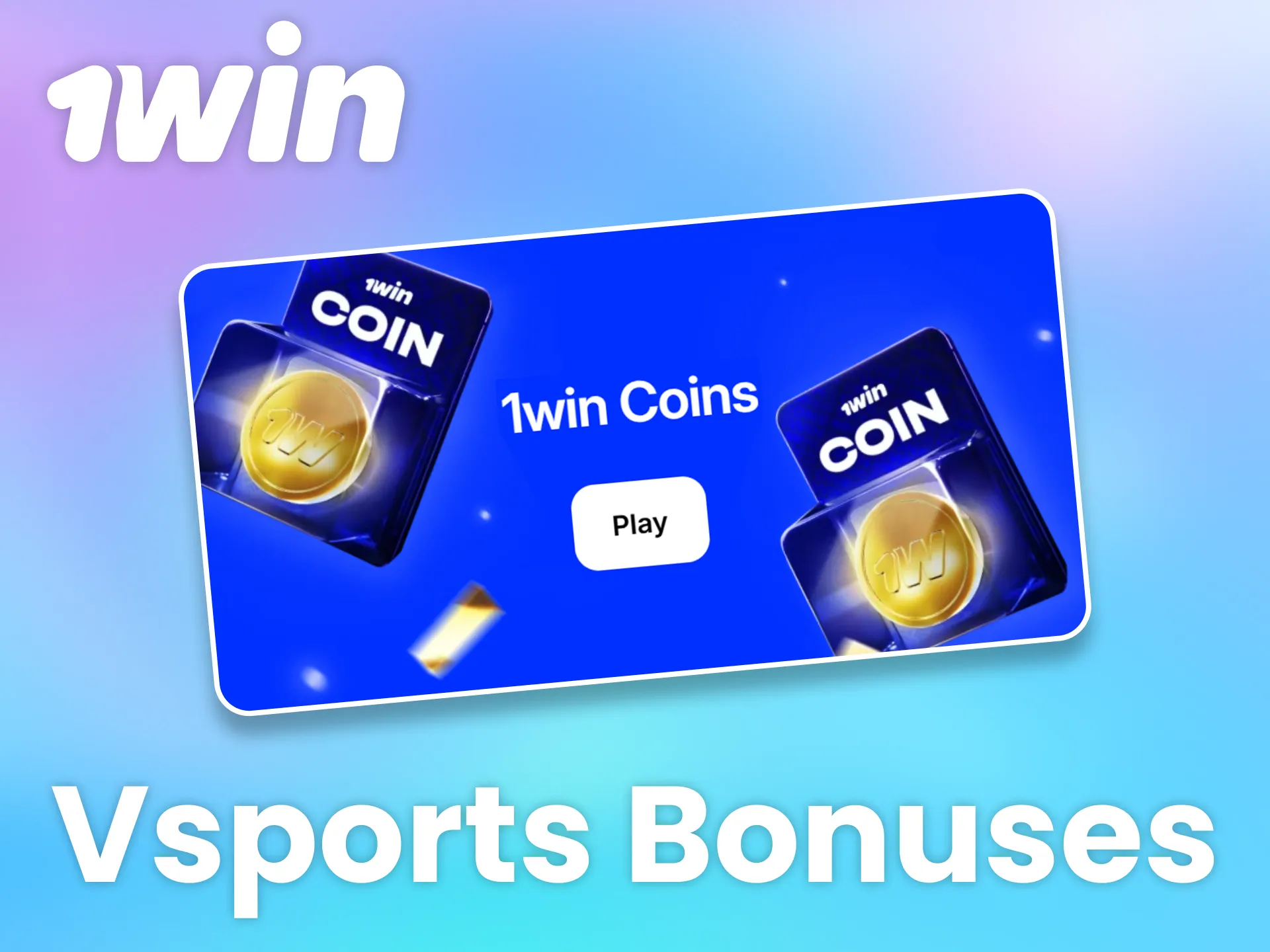 Earn special 1win coins through betting and exchange them for real money to use on Vsports betting after accumulating one thousand two hundred coins.