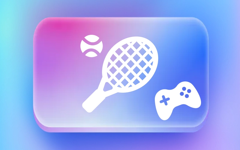 Bet on virtual tennis matches with simple formats like Virtual In-Play Tennis from 1win.