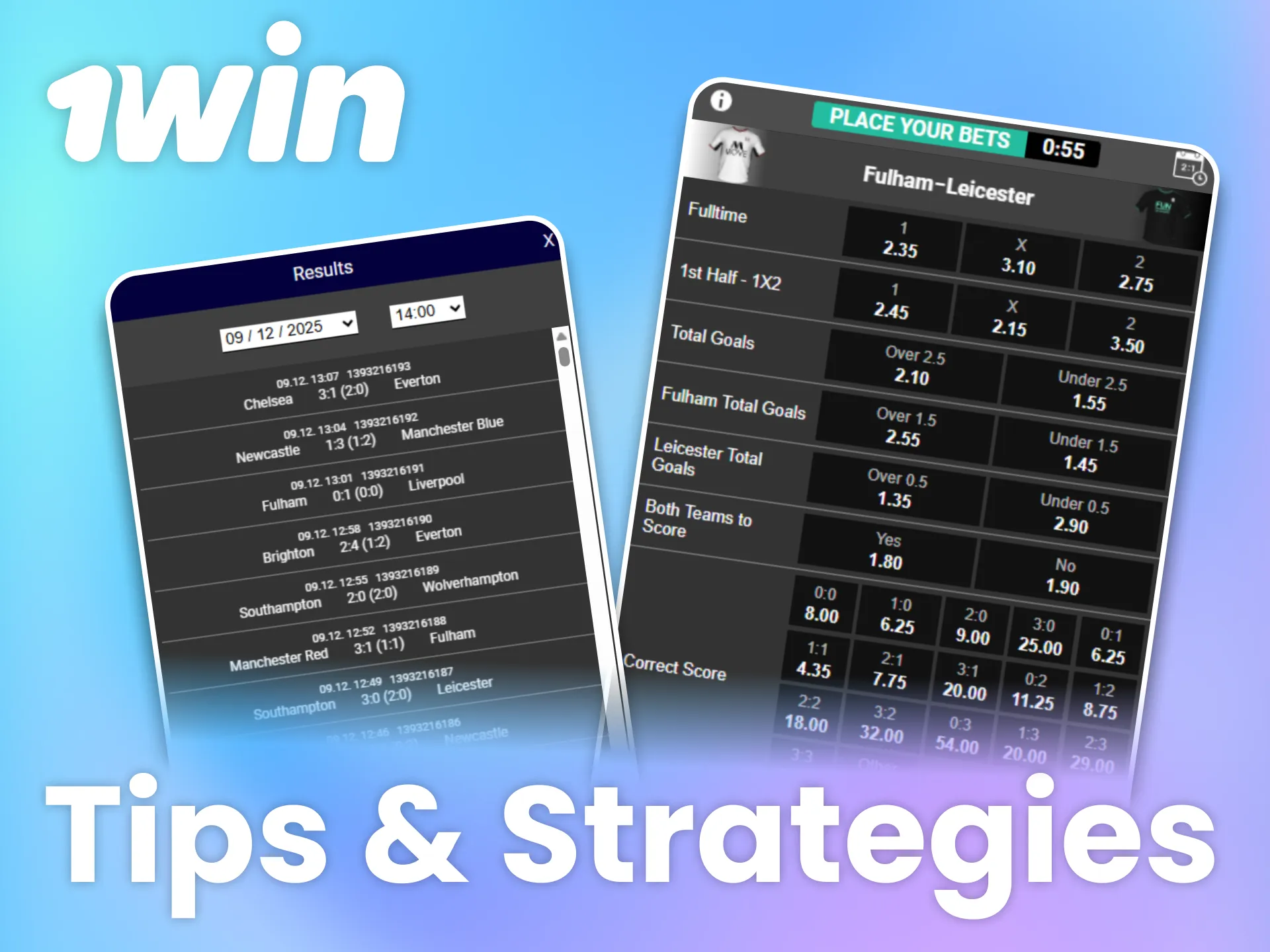 Improve your virtual sports betting results on 1win by setting a fixed budget and using small stakes consistently.